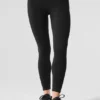 Alosoft High-Waist 7/8 Highlight Legging – Zwart