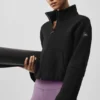 Double Face Wool City Girl-jas - Zwart