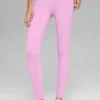 High-Waist Airbrush Legging - Candy Heart Pink