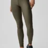High-Waist Airlift Legging - Olive Tree