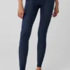High-Waist Euphoria Leggings - Navy
