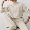 Korte Serenity-overhemd - Oatmeal Heather