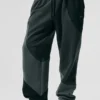 Make Waves joggingbroek - Charcoal Green Tonal