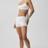 Pointelle-trui Be Mine Hot Short - Semi-transparant wit