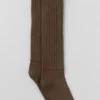 Unisex scrunch-sok - Espresso