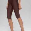 16'' High-Waist Airlift-capri – Brownstone