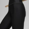 16'' High-Waist Airlift-capri - Zwart