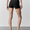 3" Airlift High-Waist Sleek Korte broek - Zwart