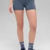 3" Alo Softsculpt High-Waist Precision Korte broek - Bluestone