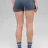 3" Alo Softsculpt High-Waist Precision Korte broek - Bluestone