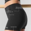 3" Alo Softsculpt High-Waist Precision-korte broek - Zwart