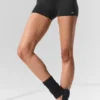 3" Alo Softsculpt High-Waist Precision-korte broek - Zwart