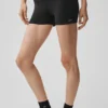 3" Alosoft High-Waist Carefree-korte broek - Zwart