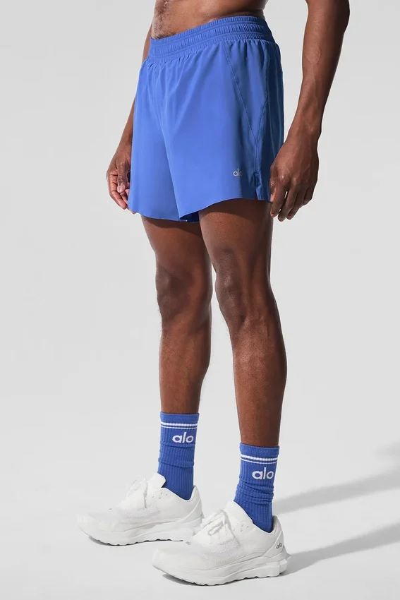 5" Adapt hardloopkorte broek - Marathon Blue