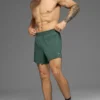 5" Adapt korte broek - Clover Green