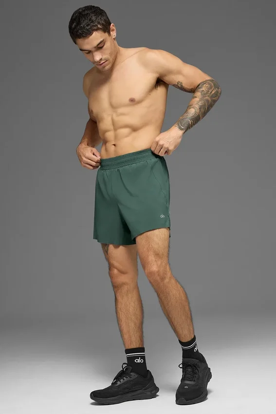 5" Adapt korte broek - Clover Green