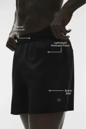 5″ Adapt korte broek – Zwart