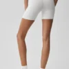 5" High-Waist Airbrush fietsbroekje - Wit