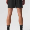 5" Korte broek - Zwart