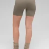 5" naadloze geribbelde Favorite Korte broek - Light Cocoa