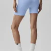5" naadloze geribbelde Favorite Korte broek - Light Provence Blue