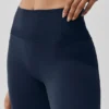 5" naadloze geribbelde Favorite Korte broek - Navy