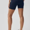 5" naadloze geribbelde Favorite Korte broek - Navy