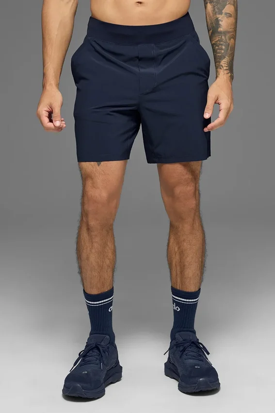 5" Repetition-korte broek - Navy