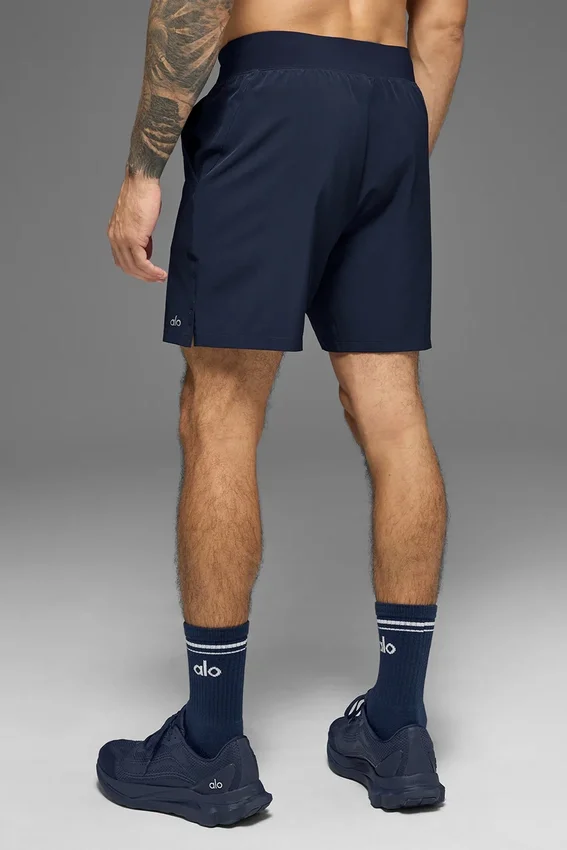 5" Repetition-korte broek - Navy