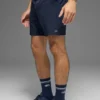 5" Repetition-korte broek - Navy