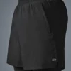 5" Revival 2-in-1-broek - Zwart/Zwart