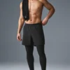 5" Revival 2-in-1-broek - Zwart/Zwart