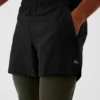 5" Revival 2-in-1-korte broek - Zwart/Stealthgroen