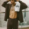 5" Shift-gebreide korte broek - Espresso