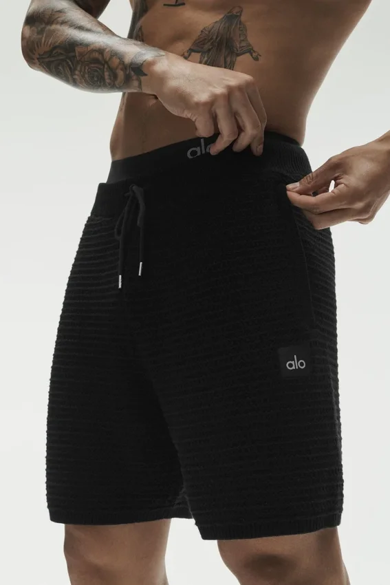 5" Shift Knit Korte broek - Zwart