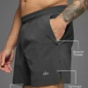 5" Traction korte broek - Anthracite