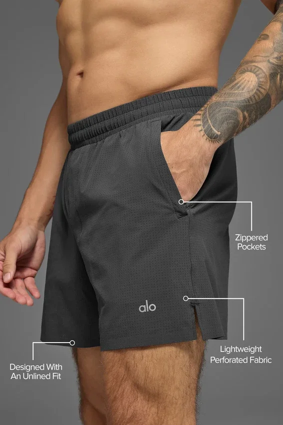 5" Traction korte broek - Anthracite