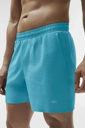 5″ Traction korte broek – Blue Breeze