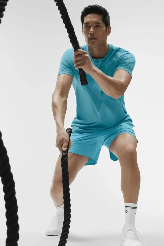 5" Traction korte broek - Blue Breeze