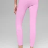 7/8-Airbrush Legging met High-Waist-taille – Candy Heart Pink