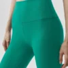7/8-Airbrush Legging met High-Waist-taille en Airbrush-print - Emerald Isle