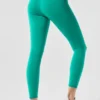7/8-Airbrush Legging met High-Waist-taille - Spruce Green
