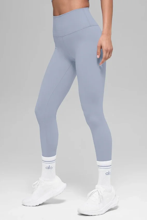 7/8-Airbrush Legging met High-Waist-taille - Winter Frost