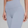 7/8-Airbrush Legging met High-Waist-taille - Winter Frost