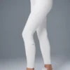 7/8 High-Waist Airbrush Legging - White