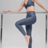 7/8 High-Waist Airlift Legging - Bluestone