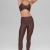 7/8 High-Waist Airlift Legging - Brownstone