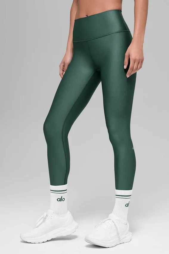 7/8 High-Waist Airlift Legging - Clover Green