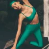 7/8 High-Waist Airlift Legging - Emerald Isle