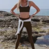 7/8-High-Waist Airlift Legging - Espresso